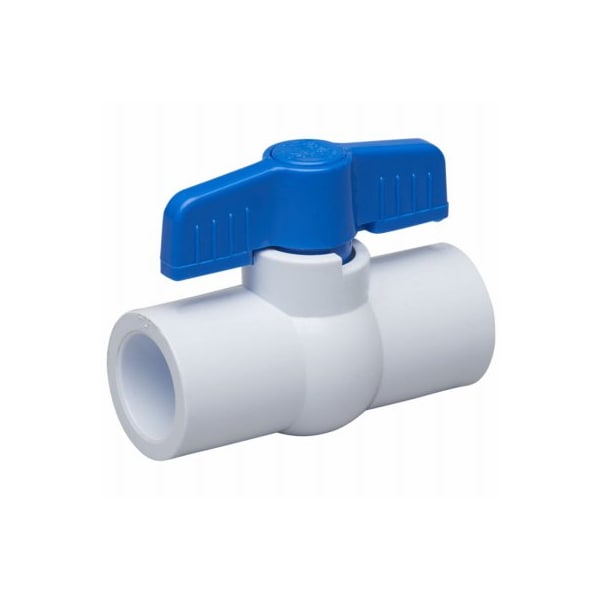 B & K 12 WHT PVC Ball Valve 107-633HN - main